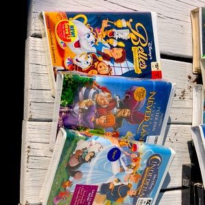 This is a lot of 3 Sealed in Plastic Original Disney movies